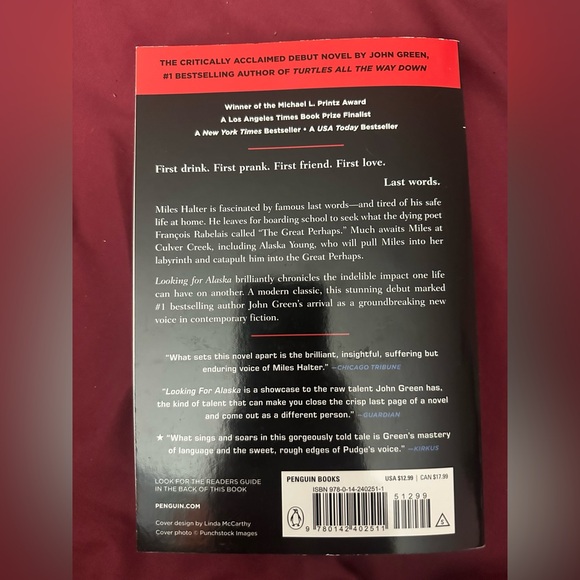 Looking for Alaska by: John Green - Picture 2 of 4